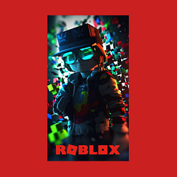 Свитшот хлопковый мужской Roblox avatar, цвет: красный — фото 2