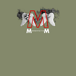 Свитшот хлопковый мужской Depeche Mode - Memento Mori Angels, цвет: авокадо — фото 2