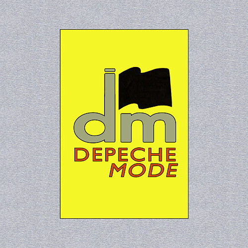 Мужской свитшот Depeche Mode - Celebration Tour 1986 / Меланж – фото 3