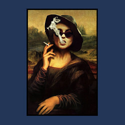 Свитшот хлопковый мужской Mona Singer, цвет: тёмно-синий — фото 2