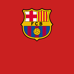 Свитшот хлопковый мужской Barcelona fc sport, цвет: красный — фото 2