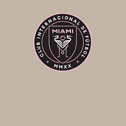 Свитшот хлопковый мужской Miami fc club, цвет: миндальный — фото 2