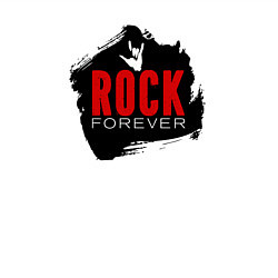 Свитшот хлопковый мужской Rock forever, цвет: белый — фото 2