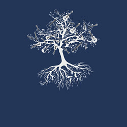Свитшот хлопковый мужской Rock tree, цвет: тёмно-синий — фото 2