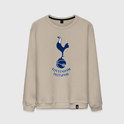 Свитшот хлопковый мужской Tottenham Hotspur fc sport, цвет: миндальный