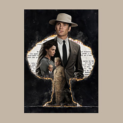 Свитшот хлопковый мужской Оппенгеймер 23, цвет: миндальный — фото 2