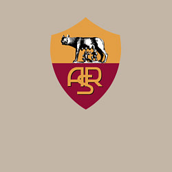 Свитшот хлопковый мужской Roma fc club, цвет: миндальный — фото 2