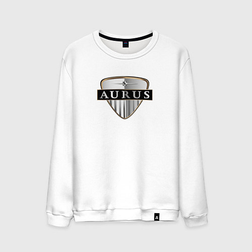 Мужской свитшот Aurus sport auto / Белый – фото 1