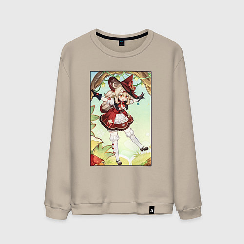 Мужской свитшот Кли в новом скине / Миндальный – фото 1