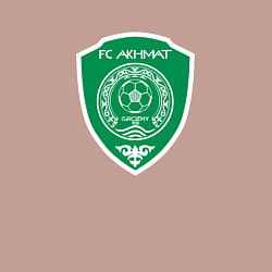 Свитшот хлопковый мужской Футбольный клуб Ахмат кавказ, цвет: пыльно-розовый — фото 2