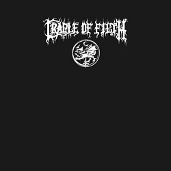 Свитшот хлопковый мужской Cradle of Filth: emblem, цвет: черный — фото 2