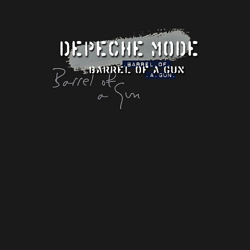 Мужской свитшот Depeche Mode - Barrel Of A Gun Single / Черный – фото 3