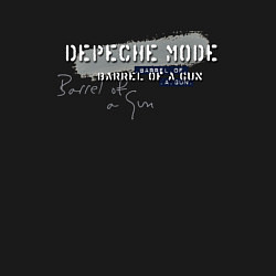 Свитшот хлопковый мужской Depeche Mode - Barrel Of A Gun Single, цвет: черный — фото 2
