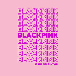 Свитшот хлопковый мужской Blackpink kpop - музыкальная группа из Кореи, цвет: светло-розовый — фото 2