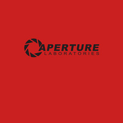 Свитшот хлопковый мужской Aperture Laboratories логотип, цвет: красный — фото 2