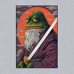 Свитшот хлопковый мужской Pepe samurai, цвет: меланж — фото 2