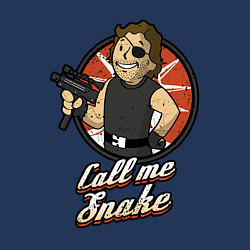 Свитшот хлопковый мужской Vault snake, цвет: тёмно-синий — фото 2