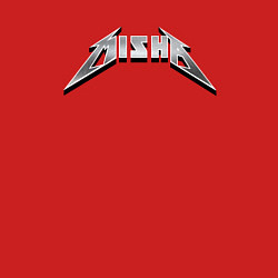 Свитшот хлопковый мужской Миша в стиле группы Металлика, цвет: красный — фото 2