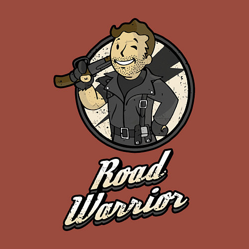 Мужской свитшот Vault mad Max / Кирпичный – фото 3