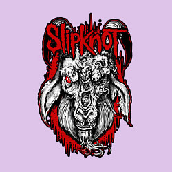 Свитшот хлопковый мужской Slipknot - rotten goat, цвет: лаванда — фото 2