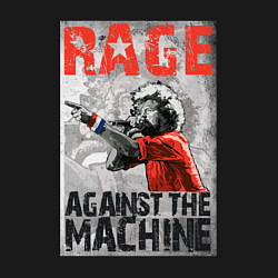 Свитшот хлопковый мужской RATM - curly vocalist, цвет: черный — фото 2