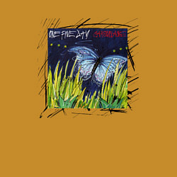 Свитшот хлопковый мужской Camouflage - One Fine Day singles, цвет: горчичный — фото 2