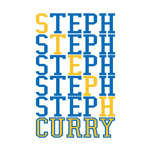 Мужской свитшот Steph Curry / Белый – фото 3