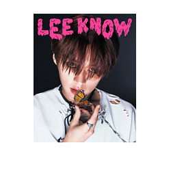 Свитшот хлопковый мужской Lee Know Rock Star Stray Kids, цвет: белый — фото 2