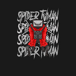 Свитшот хлопковый мужской Spide tvman, цвет: черный — фото 2