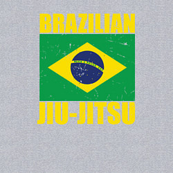 Свитшот хлопковый мужской Brazilian jiu-jitsu, цвет: меланж — фото 2