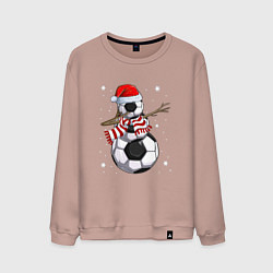 Мужской свитшот Soccer snowman