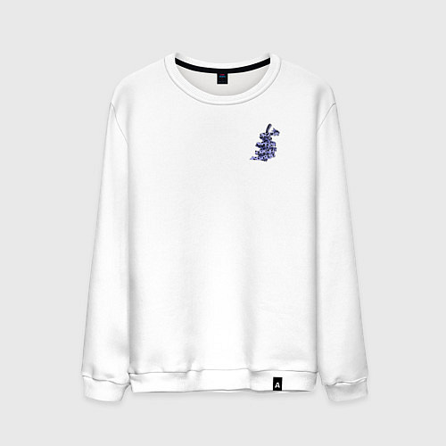 Мужской свитшот Оружие Нанами - Магическая битва / Белый – фото 1