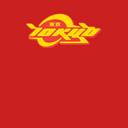 Свитшот хлопковый мужской Токио y2k, цвет: красный — фото 2