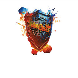 Свитшот хлопковый мужской Album Invincible Shield - Judas Priest, цвет: белый — фото 2