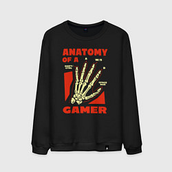 Мужской свитшот Anatomy of a gamer