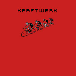 Свитшот хлопковый мужской Kraftwerk - Tour de france, цвет: красный — фото 2