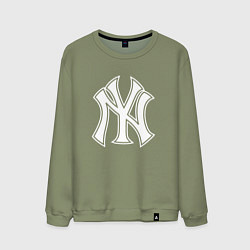 Мужской свитшот New York yankees - baseball logo