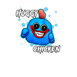 Свитшот хлопковый мужской Чикен Ган - Хагги Вагги, цвет: белый — фото 2