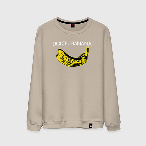 Мужской свитшот Dolce Banana / Миндальный – фото 1