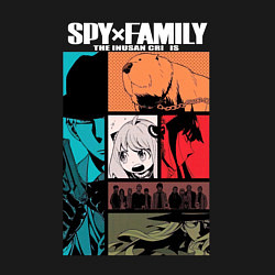 Свитшот хлопковый мужской Семья шпиона из одноименной манги и аниме, цвет: черный — фото 2