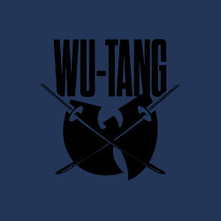 Свитшот хлопковый мужской Wu tang catana, цвет: тёмно-синий — фото 2