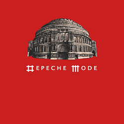 Свитшот хлопковый мужской Depeche Mode - Royal albert hall, цвет: красный — фото 2