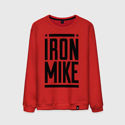 Свитшот хлопковый мужской Iron Mike, цвет: красный