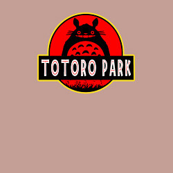 Свитшот хлопковый мужской Totoro park, цвет: пыльно-розовый — фото 2