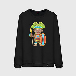 Мужской свитшот Африканский храбрый воин