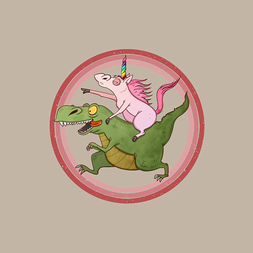 Мужской свитшот Вперёд в будущее / Миндальный – фото 3