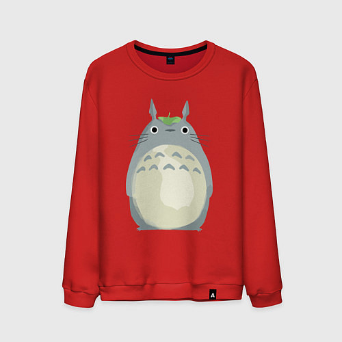 Мужской свитшот Neighbor Totoro / Красный – фото 1