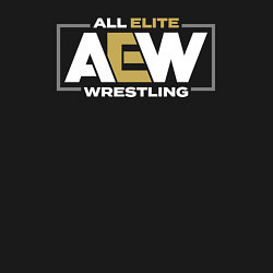 Свитшот хлопковый мужской All Elite Wrestling AEW, цвет: черный — фото 2