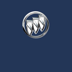 Свитшот хлопковый мужской Buick logo металик, цвет: тёмно-синий — фото 2