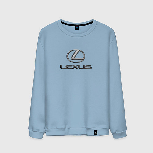 Мужской свитшот Lexus авто бренд лого / Мягкое небо – фото 1
